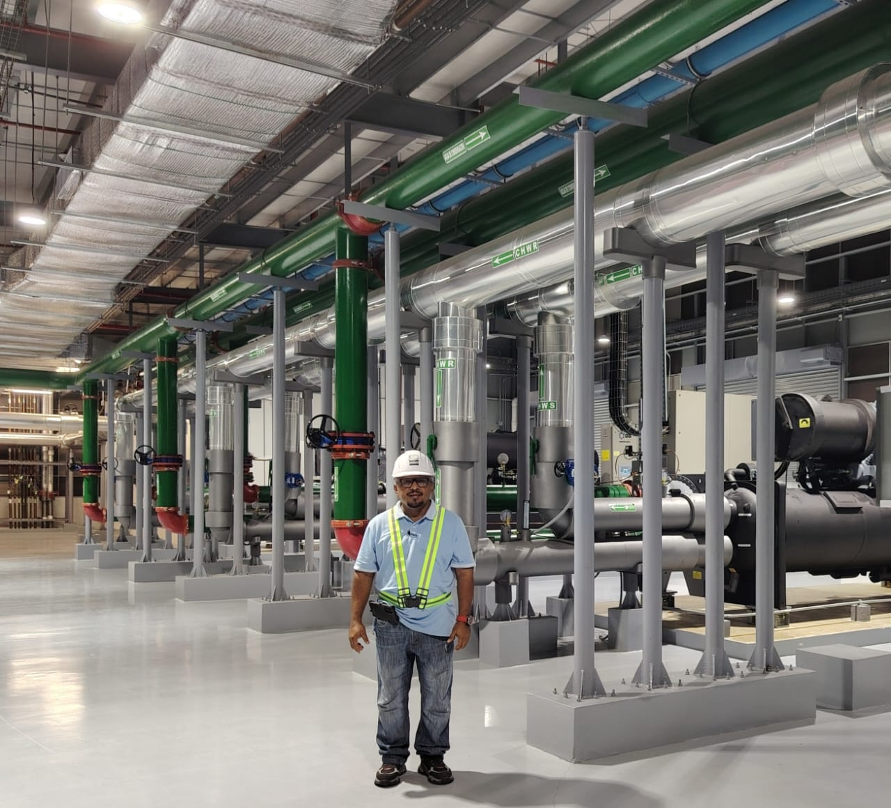 Coordinación de obras en cuarto de máquinas con redes hidráulicas y de climatización